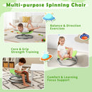 Kids Sensory Swivel Chair 360° Spinning Seat with Metal Base by LJGDeals