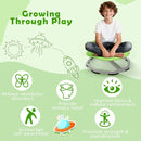 Kids Sensory Swivel Chair 360° Spinning Seat with Metal Base by LJGDeals