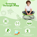 Kids Sensory Swivel Chair 360° Spinning Seat with Metal Base