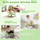 Kids Sensory Swivel Chair Cat Claw 360¬∞ Spinning Chair with Non-Slip Metal Base by LJGDeals
