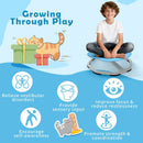 Kids Sensory Swivel Chair Cat Claw 360¬∞ Spinning Chair with Non-Slip Metal Base by LJGDeals