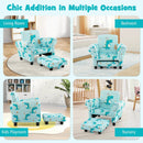 Kids Single Sofa with Cute Patterns Ergonomic Backrest and Armrests by LJGDeals