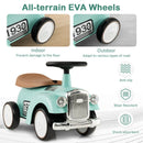 Kids Sit to Stand Vehicle with Working Steering Wheel and Under Seat Storage by LJGDeals