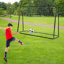 2-in-1 Kids Soccer Rebounder and Soccer Goal with Adjustable Height by LJGDeals