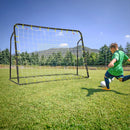 2-in-1 Kids Soccer Rebounder and Soccer Goal with Adjustable Height by LJGDeals