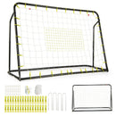 2-in-1 Kids Soccer Rebounder and Soccer Goal with Adjustable Height by LJGDeals
