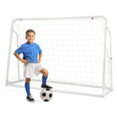 2-in-1 Kids Soccer Rebounder and Soccer Goal with Adjustable Height by LJGDeals
