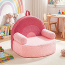 Kids Sofa Toddler Foam Couch with Soft Fleece Fabric Cover by LJGDeals