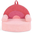 Kids Sofa Toddler Foam Couch with Soft Fleece Fabric Cover