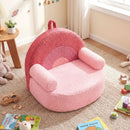 Kids Sofa Toddler Foam Couch with Soft Fleece Fabric Cover by LJGDeals