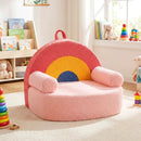 Kids Sofa Toddler Foam Couch with Soft Fleece Fabric Cover by LJGDeals