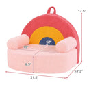 Kids Sofa Toddler Foam Couch with Soft Fleece Fabric Cover by LJGDeals