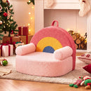 Kids Sofa Toddler Foam Couch with Soft Fleece Fabric Cover by LJGDeals