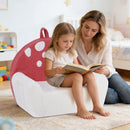 Kids Sofa Toddler Foam Couch with Soft Fleece Fabric Cover by LJGDeals