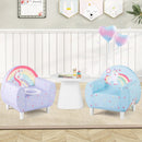 Kids Sofa with Breathable Spandex Fabric and High-density Sponge Filling for Boys and Girls by LJGDeals