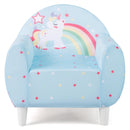 Kids Sofa with Breathable Spandex Fabric and High-density Sponge Filling for Boys and Girls