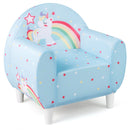 Kids Sofa with Breathable Spandex Fabric and High-density Sponge Filling for Boys and Girls