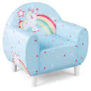 Kids Sofa with Breathable Spandex Fabric and High-density Sponge Filling for Boys and Girls by LJGDeals