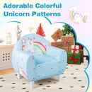 Kids Sofa with Breathable Spandex Fabric and High-density Sponge Filling for Boys and Girls by LJGDeals