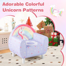 Kids Sofa with Breathable Spandex Fabric and High-density Sponge Filling for Boys and Girls