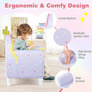 Kids Sofa with Breathable Spandex Fabric and High-density Sponge Filling for Boys and Girls by LJGDeals