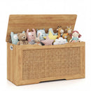 Kids Storage Bench 40 Inch Toy Box with Flip Top and Handles