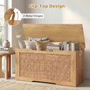 Kids Storage Bench 40 Inch Toy Box with Flip Top and Handles by LJGDeals