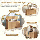 Kids Storage Bench 40 Inch Toy Box with Flip Top and Handles by LJGDeals