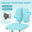 Ergonomic Height-adjustable Kids Study Chair with Double Back Support by LJGDeals