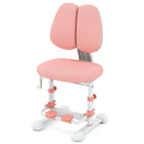 Kids Study Chair with Adjustable Double Backrest and Footrest by LJGDeals