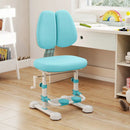 Kids Study Chair with Adjustable Double Backrest and Footrest by LJGDeals