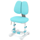 Kids Study Chair with Adjustable Double Backrest and Footrest by LJGDeals