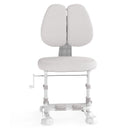 Kids Study Chair with Adjustable Double Backrest and Footrest