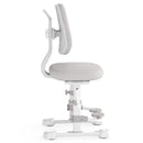 Kids Study Chair with Adjustable Double Backrest and Footrest