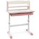 Height Adjustable Kids Study Desk with Tilt Desktop by LJGDeals