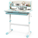 Height Adjustable Kids Study Desk with Tilt Desktop by LJGDeals