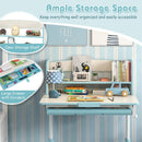 Height Adjustable Kids Study Desk with Tilt Desktop by LJGDeals