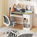 Kids Study Desk with Hutch, Drawer & Shelves by LJGDeals