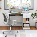Kids Study Desk with Hutch, Drawer & Shelves by LJGDeals