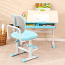 Height-Adjustable Kid's Study Desk and Chair Set by LJGDeals
