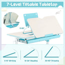 Height-Adjustable Kid's Study Desk and Chair Set by LJGDeals