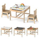 Kids Table and Chair Set with Reversible Whiteboard by LJGDeals