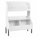 Kids Toy Storage Organizer with Bookshelf and Bins by LJGDeals