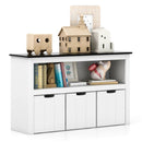 Kids Toy Storage Organizer with Blackboard Top-3-Drawer by DirectDeals
