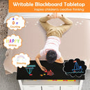 Kids Toy Storage Organizer with Blackboard Top-3-Drawer by DirectDeals
