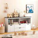 Kids Toy Storage Organizer with Blackboard Top-4-Drawer by LJGDeals