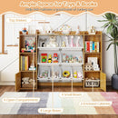 Kids Toy Storage and Bookshelf with Boxes and Open Shelves by LJGDeals