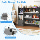 Kids Toy Storage and Bookshelf with Boxes and Open Shelves by LJGDeals