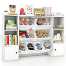 Kids Toy Storage and Bookshelf with Boxes and Open Shelves by LJGDeals