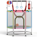 55" Kids Trampoline Gift for for 3-6 Years Old Boys and Girls
